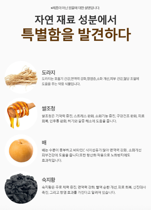 길경보감 Fermented Bellflower Root Syrup